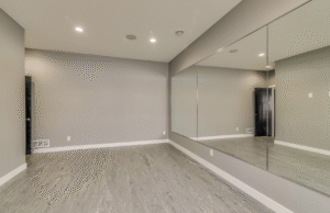 Rec Room with Outlets - Electrical Up to Code